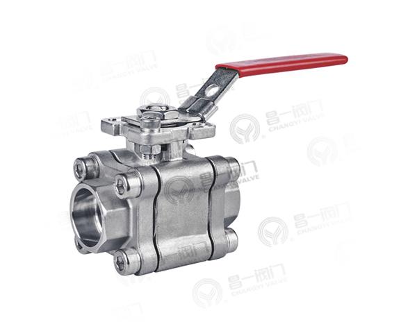 C318 三片式高平臺(tái)螺紋球閥