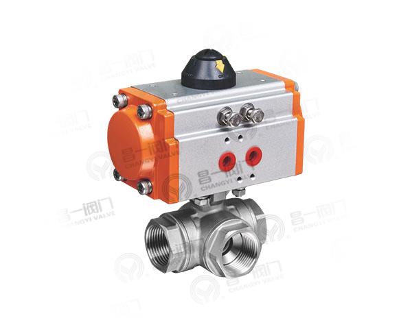 C801三通高平臺(tái)螺紋球閥